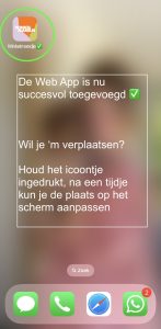 Winkelmandje Web App toevoegen stap 4